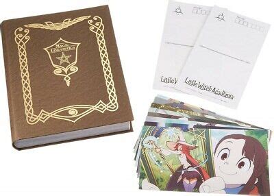 The Secrets Behind Little Witch Academia Witchcraft Card Crafting